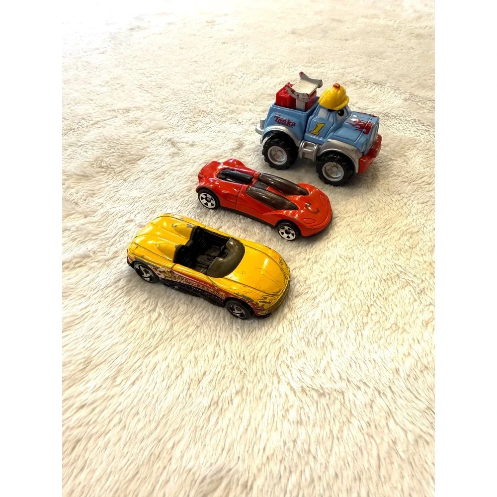 Hot Wheels collection three
